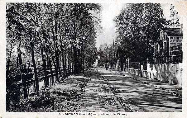 8 - SEVRAN (S.-et-O.) - Boulevard de l'Ourcq